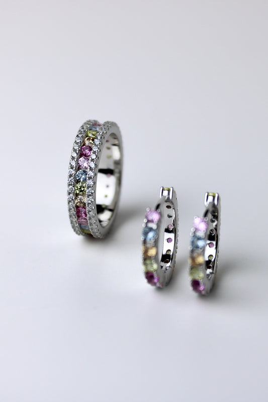 The Studded Band - Blossom Stone