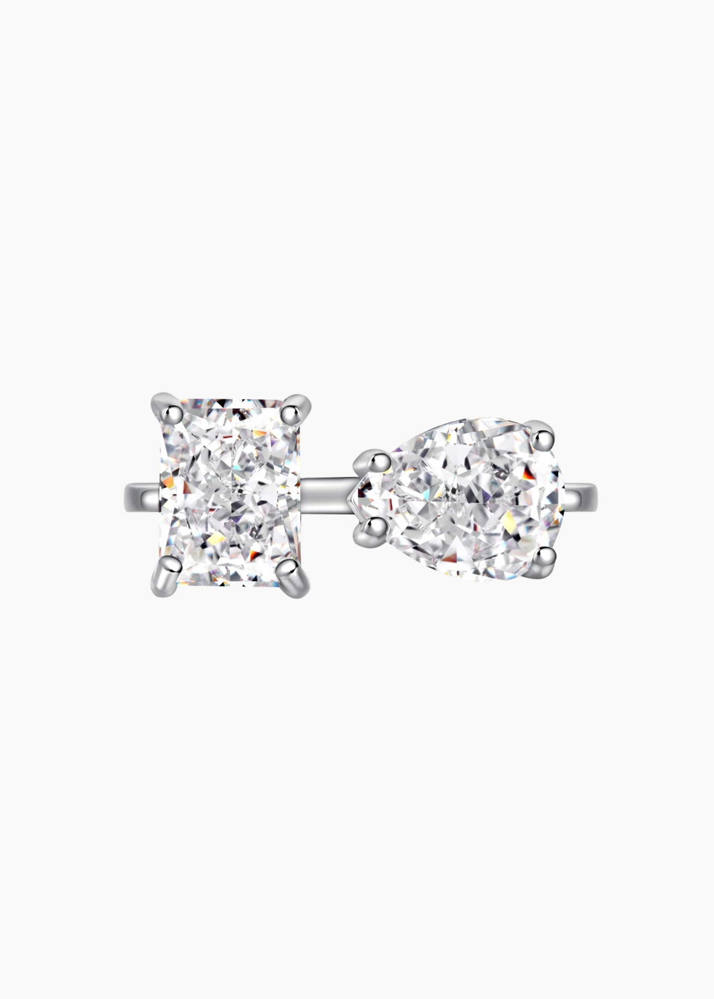 DUO CUT RING - PEAR & RADIANT