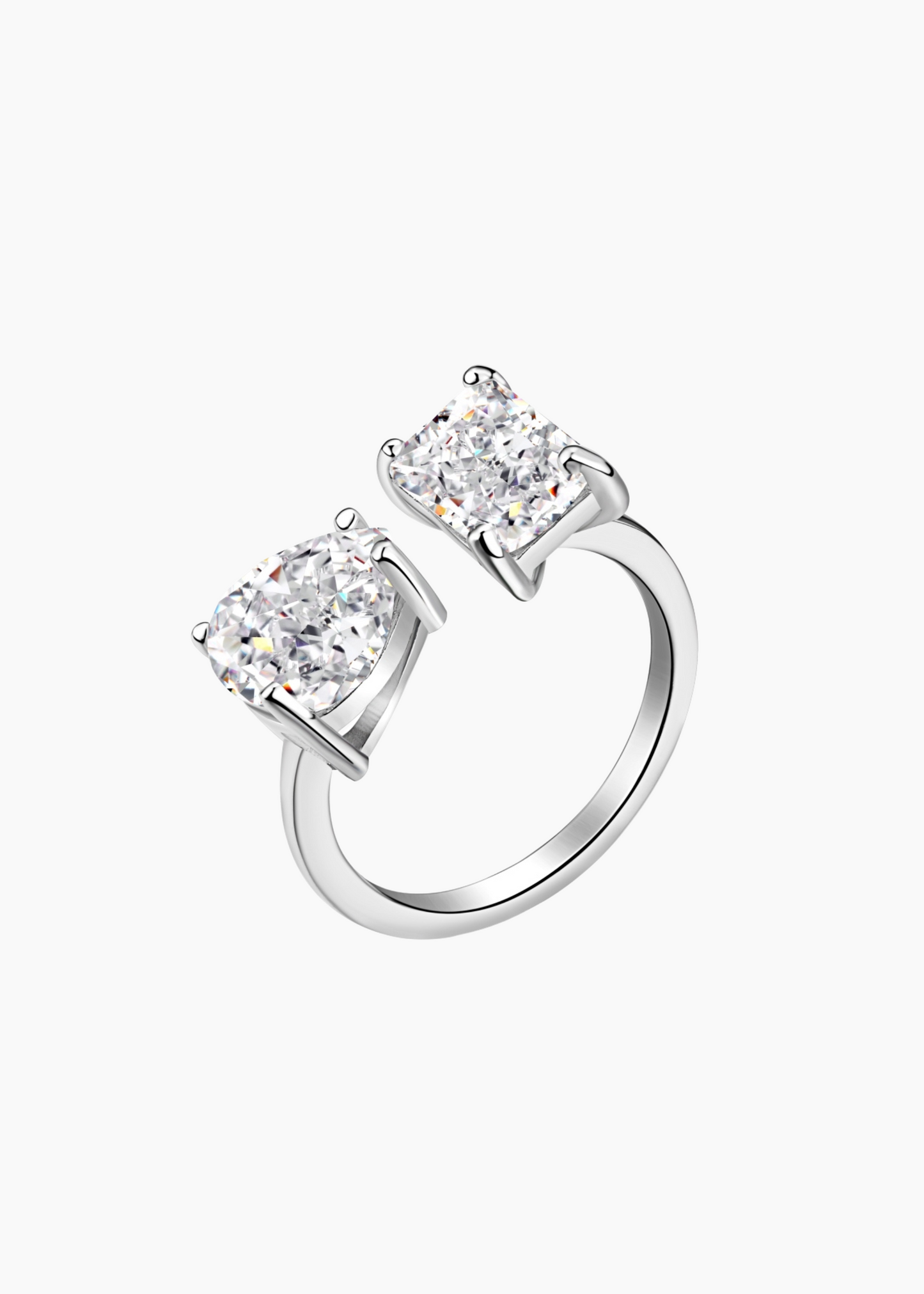 DUO CUT RING - PEAR & RADIANT