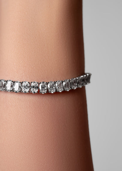 THE OVAL TENNIS BRACELET