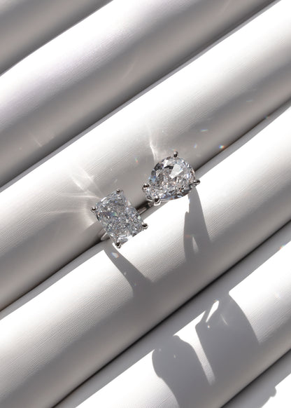 DUO CUT RING - PEAR & RADIANT