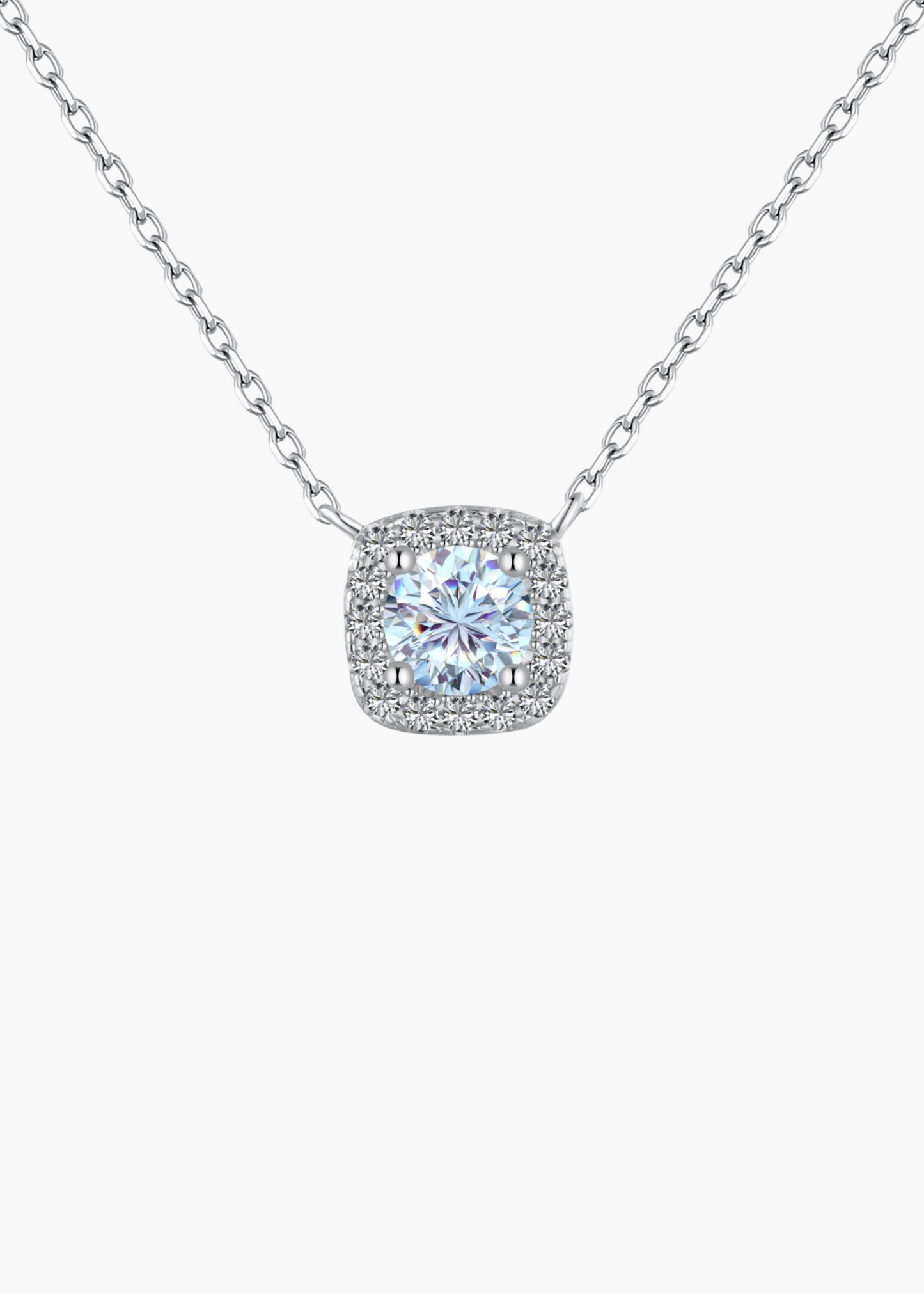 The Druzy Necklace - Arctic Blue