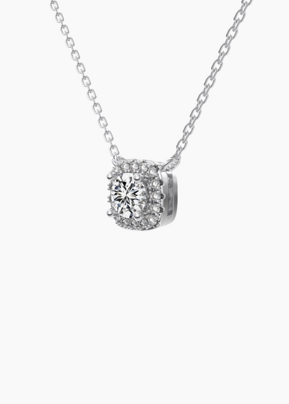 The Druzy Necklace - Clear Stone